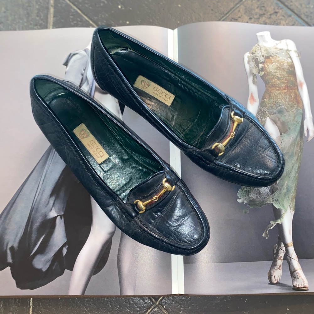 Vintage Gucci loafers